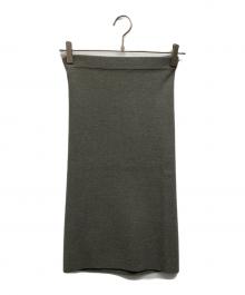 ISABEL MARANT ETOILE（イザベルマランエトワール）の古着「ALICIA ニットスカート」｜グレー