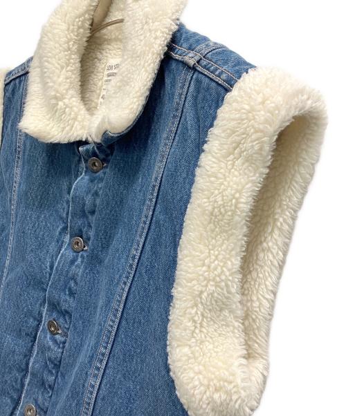 LEVI'S（リーバイス）LEVI'S (リーバイス) FIELD SHERPA VEST ブルー サイズ:Sの古着・服飾アイテム