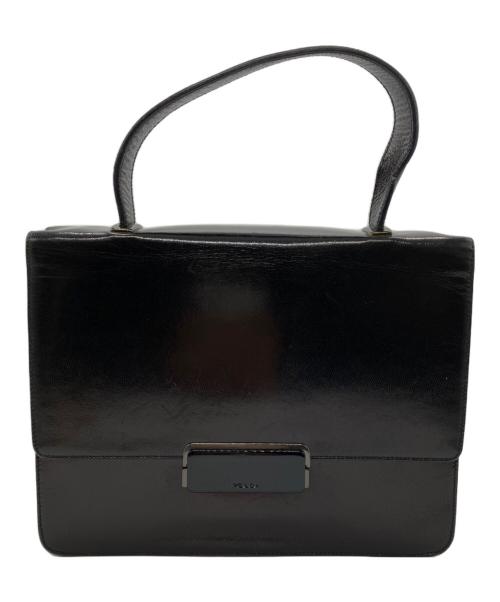PRADA（プラダ）PRADA (プラダ) ハンドバッグ ブラックの古着・服飾アイテム