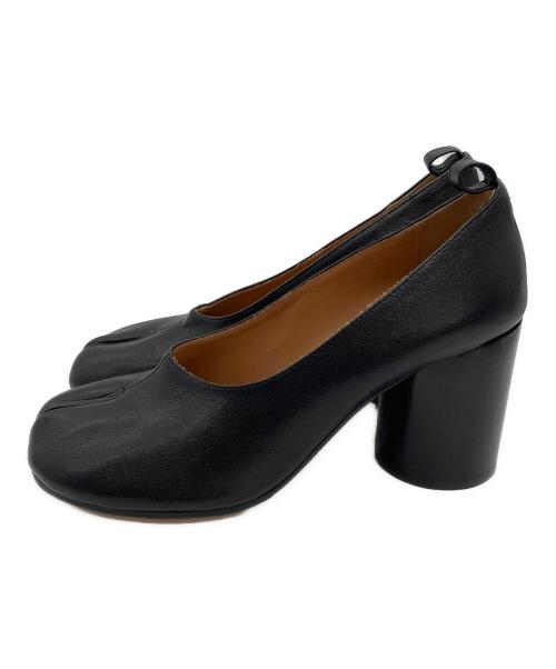 Maison Margiela（メゾンマルジェラ）Maison Margiela (メゾンマルジェラ) Tabi アンクルストラップパンプス ブラック サイズ:38 1/2の古着・服飾アイテム