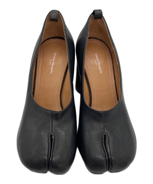 Maison Margiela（メゾンマルジェラ）Maison Margiela (メゾンマルジェラ) Tabi アンクルストラップパンプス ブラック サイズ:38 1/2の古着・服飾アイテム