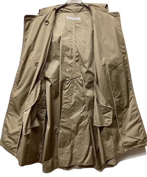 journal standard luxe（ジャーナルスタンダード ラックス）journal standard luxe (ジャーナルスタンダード ラックス) タフタ フードトレンチコート ベージュ サイズ:Freeの古着・服飾アイテム