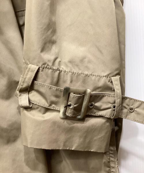 journal standard luxe（ジャーナルスタンダード ラックス）journal standard luxe (ジャーナルスタンダード ラックス) タフタ フードトレンチコート ベージュ サイズ:Freeの古着・服飾アイテム