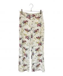 ROLLA'S（ローラス）の古着「花柄デニムパンツ」｜アイボリー