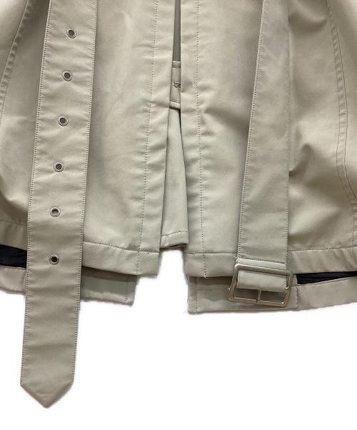 Jean Paul Gaultier homme（ジャンポールゴルチェオム）Jean Paul GAULTIER HOMME (ジャンポールゴルチェオム) ステンカラーコート ベージュ サイズ:46の古着・服飾アイテム