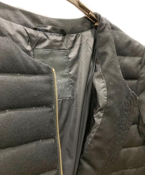 TATRAS（タトラス）TATRAS (タトラス) SPINOSA ノーカラーダウンジャケット ブラック サイズ:02の古着・服飾アイテム