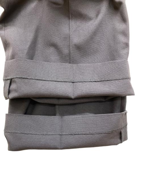 LAUTRE AMONT（ロートレアモン）LAUTRE AMONT (ロートレアモン) RENU2タックワイドパンツ グレー サイズ:38の古着・服飾アイテム