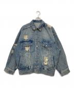 MAISON SPECIALメゾンスペシャル）の古着「デニムジャケット」｜インディゴ