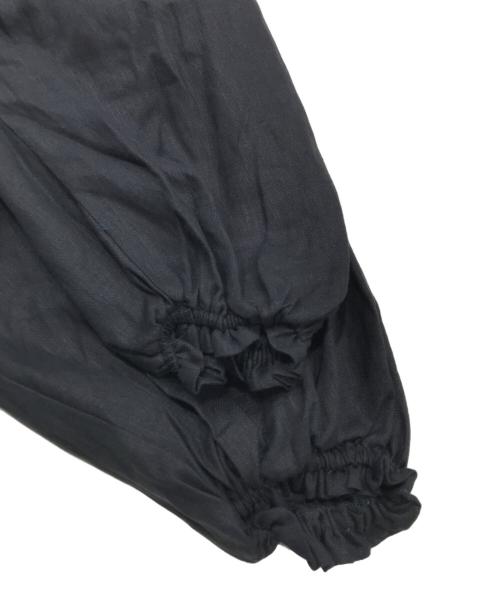 DEAN&DELUCA（ディーンアンドデルーカ）DEAN&DELUCA (ディーンアンドデルーカ) BEAMS (ビームス) かっぽうぎドレス ブラック サイズ:FREEの古着・服飾アイテム