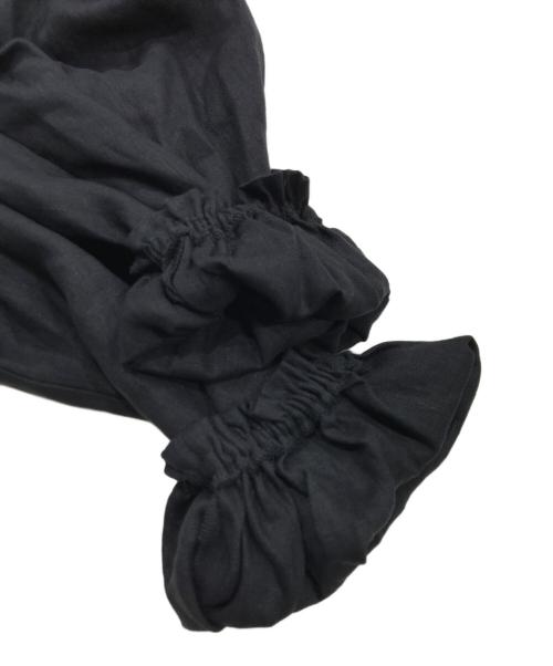 DEAN&DELUCA（ディーンアンドデルーカ）DEAN&DELUCA (ディーンアンドデルーカ) BEAMS (ビームス) かっぽうぎドレス ブラック サイズ:FREEの古着・服飾アイテム