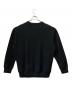 COMME des GARCONS HOMME (コムデギャルソン オム) 綿裏毛 クルーネックスウェット ブラック サイズ:M：20000円