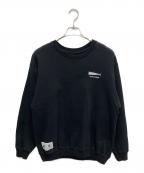 DESCENDANTディセンダント）の古着「CACHALOT CREW NECK」｜ブラック