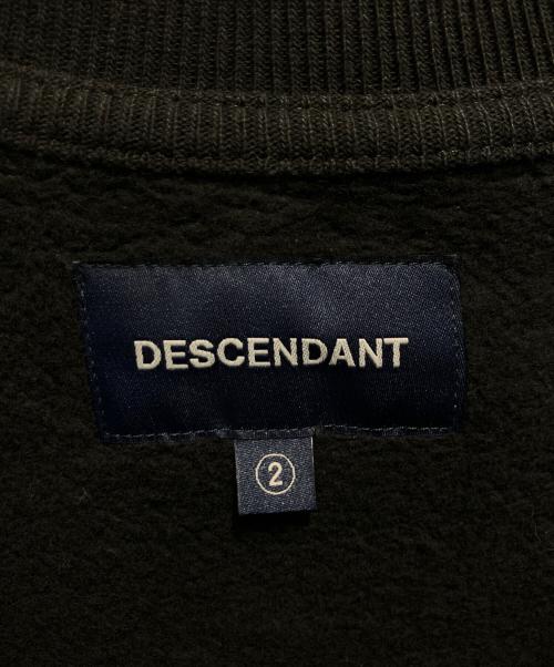 DESCENDANT（ディセンダント）DESCENDANT (ディセンダント) CACHALOT CREW NECK ブラック サイズ:2の古着・服飾アイテム