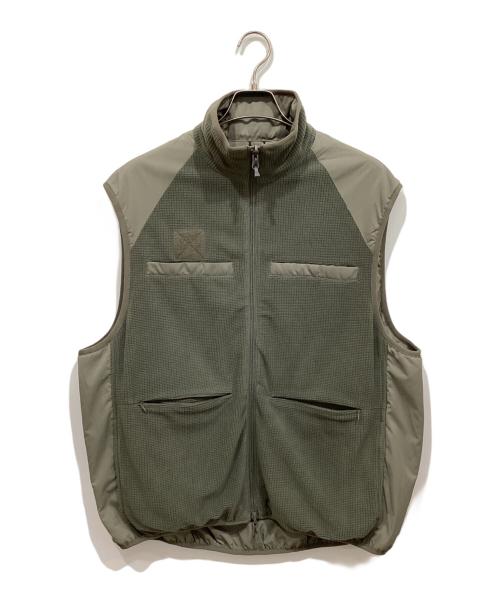 DAIWA PIER39（ダイワ ピア39）DAIWA PIER39 (ダイワ ピア39) TECH REVERSIBLE MIL ECWCS STAND VEST ウルフグレー サイズ:Mの古着・服飾アイテム