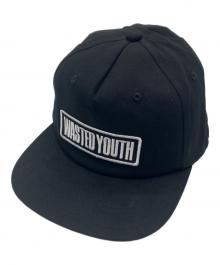 WASTED YOUTH（ウェイステッドユース）の古着「キャップ」｜ブラック