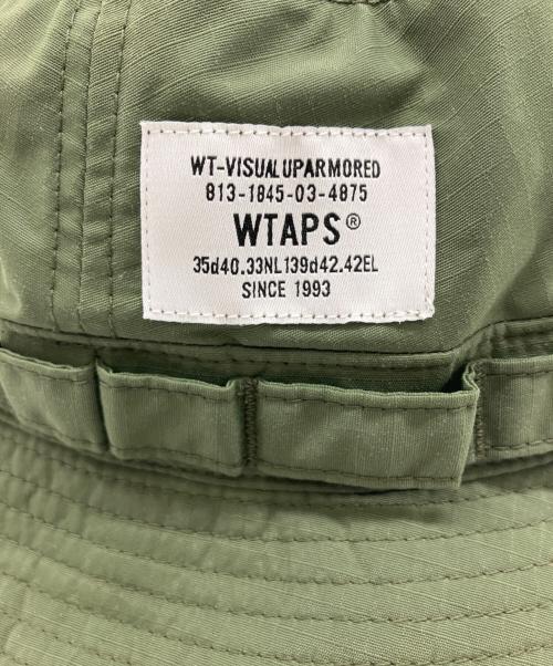 WTAPS（ダブルタップス）WTAPS (ダブルタップス) JUNGLE 01 / HAT / NYLON. RIPSTOP オリーブ 未使用品の古着・服飾アイテム