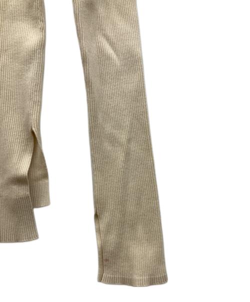 AURALEE（オーラリー）AURALEE (オーラリー) Ron Herman (ロンハーマン) 別注リブニット アイボリー サイズ:1の古着・服飾アイテム