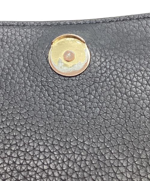 TORY BURCH（トリーバーチ）TORY BURCH (トリーバーチ) タッセル　ミニスクエア　レザーショルダーバッグ ブラック サイズ:下記参照の古着・服飾アイテム