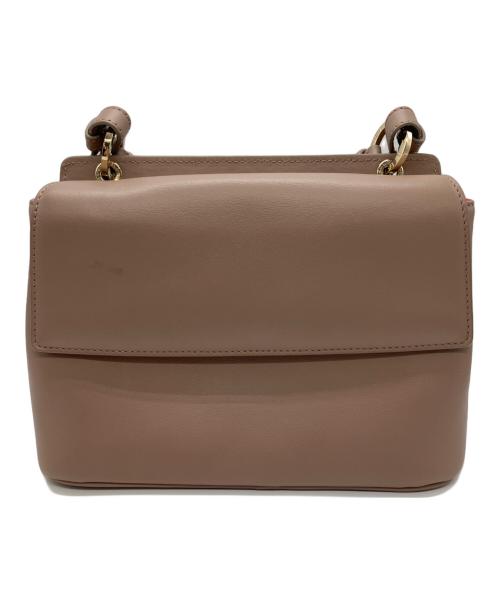 BVLGARI（ブルガリ）BVLGARI (ブルガリ) デュエット2WAYバッグ ピンクベージュの古着・服飾アイテム