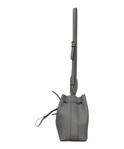 FURLA（フルラ）FURLA (フルラ) 巾着2WAYショルダーバッグ　コンスタンザ グレーの古着・服飾アイテム