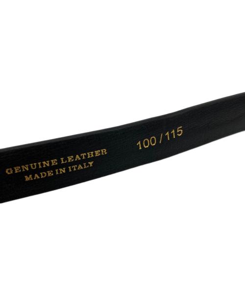 PT TORINO（ピーティートリノ）PT TORINO (ピーティートリノ) メタルバックルナローベルト ブラック サイズ:100/115の古着・服飾アイテム