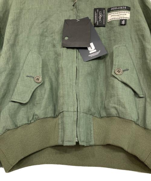 UNDERCOVER（アンダーカバー）UNDERCOVER (アンダーカバー) リネンブルゾン グリーン サイズ:1の古着・服飾アイテム