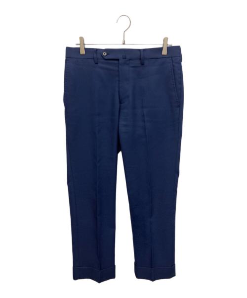 MACKINTOSH PHILOSOPHY（マッキントッシュ フィロソフィー）MACKINTOSH PHILOSOPHY (マッキントッシュ フィロソフィー) TROTTER/トロッタートラウザーズ　スラックス　タックパンツ ネイビー サイズ:40の古着・服飾アイテム