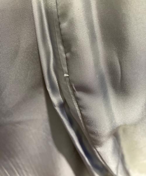 VOLATA（ボラータ）VOLATA (ボラータ) レッキスラビットファーカシミヤノーカラーコート グレー サイズ:FREEの古着・服飾アイテム