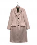 DOLCE & GABBANAドルチェ＆ガッバーナ）の古着「ウールコート」｜ピンク