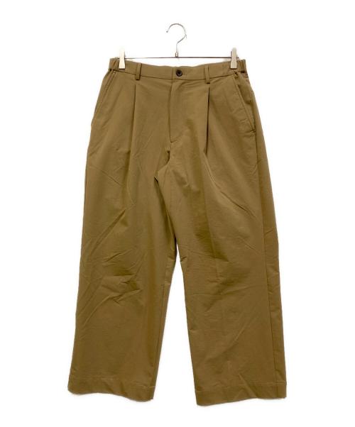 NEW BALANCE（ニューバランス）NEW BALANCE (ニューバランス) ワイドパンツ ベージュ サイズ:SIZE Mの古着・服飾アイテム