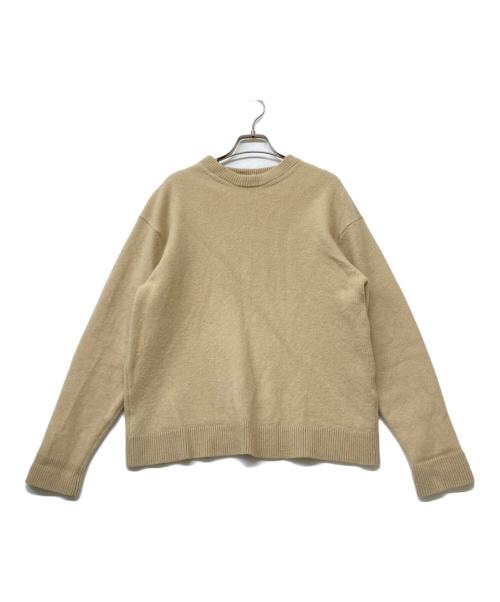 TARROW TOKYO（タロトウキョウ）TARROW TOKYO (タロトウキョウ) ウールカシミヤニット ベージュ サイズ:Mの古着・服飾アイテム