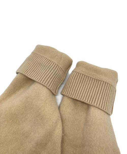 TARROW TOKYO（タロトウキョウ）TARROW TOKYO (タロトウキョウ) ウールカシミヤニット ベージュ サイズ:Mの古着・服飾アイテム