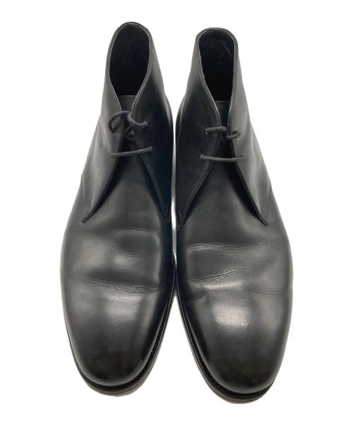 UNITED ARROWS（ユナイテッドアローズ）UNITED ARROWS (ユナイテッドアローズ) チャッカーブーツ ブラック サイズ:9の古着・服飾アイテム