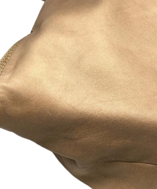 LOEWE（ロエベ）LOEWE (ロエベ) アナグラムハンドバッグ シャンパンゴールド サイズ:下記参照の古着・服飾アイテム