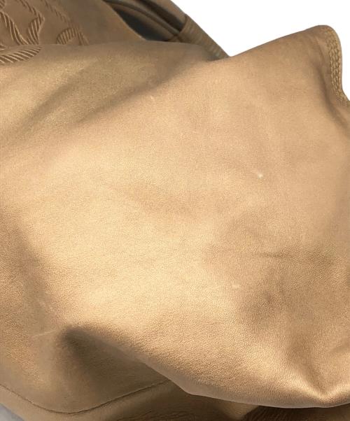 LOEWE（ロエベ）LOEWE (ロエベ) アナグラムハンドバッグ シャンパンゴールド サイズ:下記参照の古着・服飾アイテム