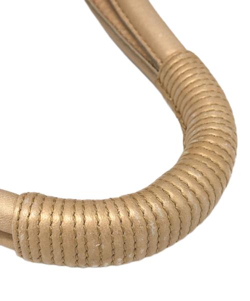 LOEWE（ロエベ）LOEWE (ロエベ) アナグラムハンドバッグ シャンパンゴールド サイズ:下記参照の古着・服飾アイテム