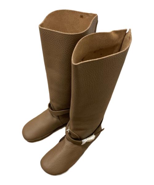 koos（コース）koos (コース) ロングブーツ ブラウン サイズ:37の古着・服飾アイテム