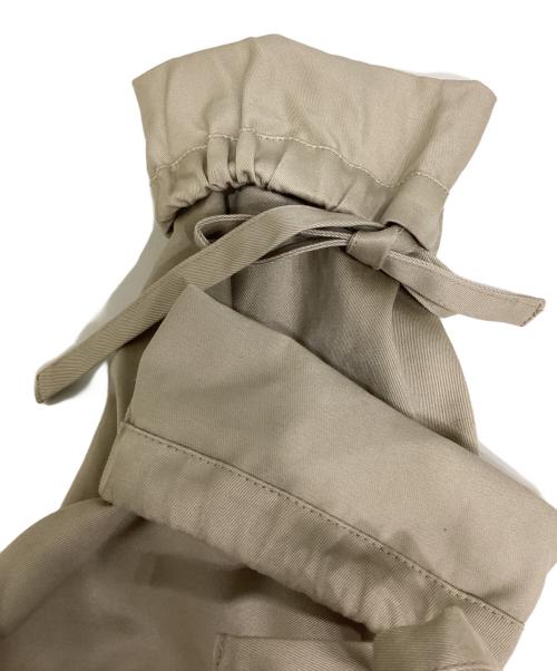 kudos（クードス）kudos (クードス) DOUBLE SLEEVE WORK SHIRTS　ダブルスリーブワークシャツ　シャツジャケット ベージュ サイズ:２の古着・服飾アイテム