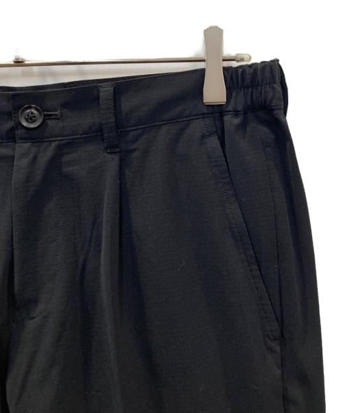 Junhashimoto（ジュンハシモト）junhashimoto (ジュンハシモト) P59 SIDE GATHER PANTS ブラック サイズ:4の古着・服飾アイテム