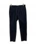 junhashimoto（ジュンハシモト）の古着「P59 SIDE GATHER PANTS」｜ブラック