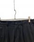 中古・古着 junhashimoto (ジュンハシモト) P59 SIDE GATHER PANTS ブラック サイズ:4：5000円