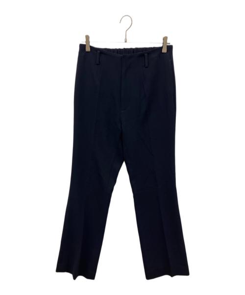 SOEJU（ソージュ）SOEJU (ソージュ) センタープレスストレートパンツ ネイビー サイズ:Mの古着・服飾アイテム