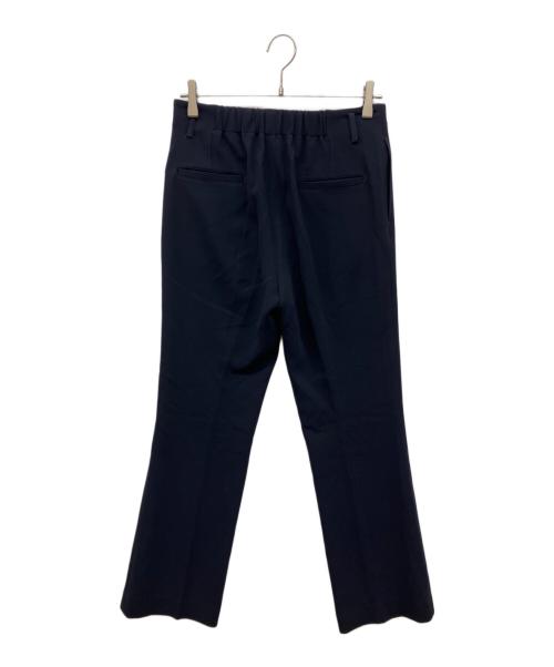 SOEJU（ソージュ）SOEJU (ソージュ) センタープレスストレートパンツ ネイビー サイズ:Mの古着・服飾アイテム