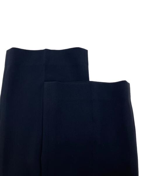 SOEJU（ソージュ）SOEJU (ソージュ) センタープレスストレートパンツ ネイビー サイズ:Mの古着・服飾アイテム
