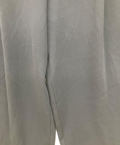 SOEJU（ソージュ）SOEJU (ソージュ) タックワイドパンツ ネイビー サイズ:Mの古着・服飾アイテム