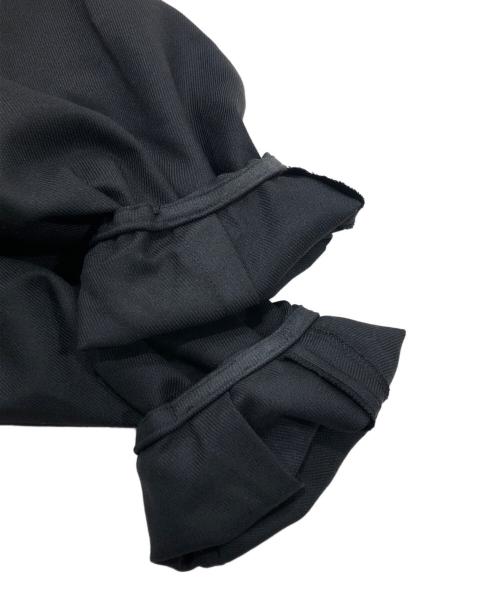 VERMEIL par iena（ヴェルメイユ パー イエナ）VERMEIL par iena (ヴェルメイユ パー イエナ) P/Ryツイルウエストシェイプワンピース ブラック サイズ:40の古着・服飾アイテム