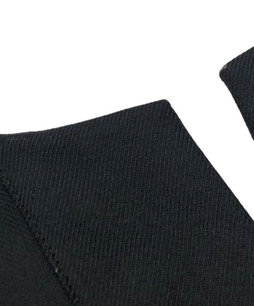 VERMEIL par iena（ヴェルメイユ パー イエナ）VERMEIL par iena (ヴェルメイユ パー イエナ) P/Ryツイルウエストシェイプワンピース ブラック サイズ:40の古着・服飾アイテム