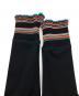 中古・古着 PAUL SMITH (ポールスミス) シグネチャーリブ ロングワンピース ブラック サイズ:M：12000円