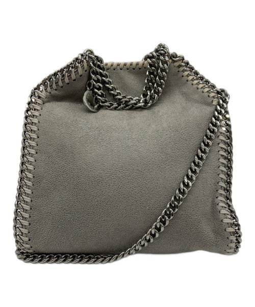 STELLA McCARTNEY（ステラマッカートニー）STELLA McCARTNEY (ステラマッカートニー) ファラベラミニチェーンショルダーバッグ グレーの古着・服飾アイテム