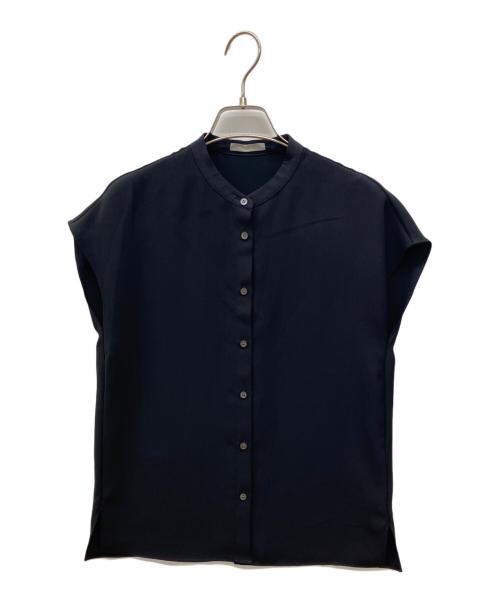 theory luxe（セオリーリュクス）theory luxe (セオリーリュクス) フレンチスリーブブラウス ブラック サイズ:32の古着・服飾アイテム